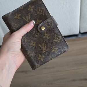 Louis Vuitton Monogram Wallet Or Passport Holder - Vintage